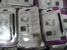 Box Containing Approximately 220 Wii U Screen Prot