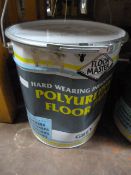 20L of Floormaster Polyurethane Floor Paint (Grey)