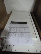 *300x575 White Kitchen Unit