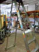 8ft Industrial Aluminum Steps