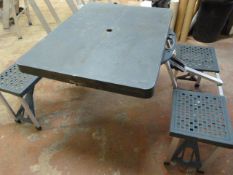 Folding Four Seat Picnic Table