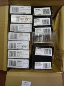 Box of Brass 13A Light Switches, Single Coaxial So