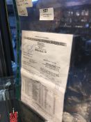 Harry Potter: Chamber of Secrets Shoot Day Entry Ticket with Autographs