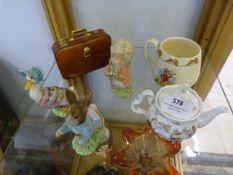 Three Beswick Beatrix Potter Figurines, Royal Doul