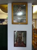 Two Framed Needlework Tapestry Pictures - Victoria