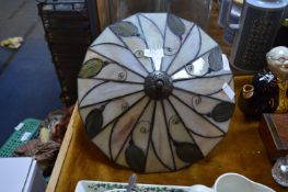 Tiffany Style Leaded Glass Ceiling Light Fitting