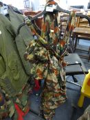 Swiss Military Camouflage Bib and Brace Trousers