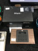 I Want It Clock Radio with Docking System