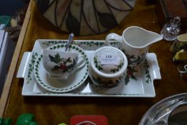 Portmeirion Holly & The Ivy Breakfast Set