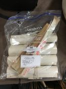 Four Oriental Scrolls, Chopsticks and a Fan