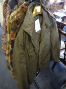 Green Padded Field Jacket Size:XL/Regular