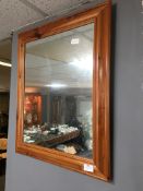 Pine Framed Wall Mirror