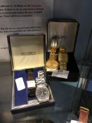 Four Seiko Wristwatches