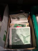 Box Containing Continental Theater Programmes