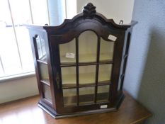 Wall Mounted Collectors Display Cabinet