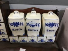 Dutch Delft Blue & White Spice Rack