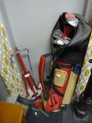 Golf Bag and Trolley with American Tour and Trifor