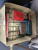 Box of Books; Household Physician and Volumes of F