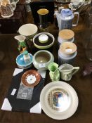 Hornsea Storage Jars, Plant Pot, Ashtray, etc.