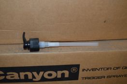 Three Boxes Containing Approximately 800 Canyon Trigger Pumps