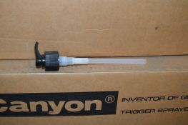 Two Boxes Containing Approximately 800 Canyon Trigger Pumps