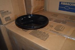 Two Boxes Containing 100 Sabert 40oz Circular Disposable Bowls