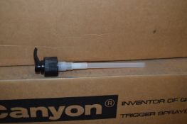 Three Boxes Containing Approximately 800 Canyon Trigger Pumps
