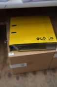 Box Containing 12 A4 Glo Lever Arch Folders (Lemon)