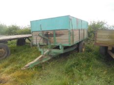 Ward Single Axle 4 Ton Trailer with Grain Extensions