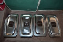 Four Hostess Serving Dishes