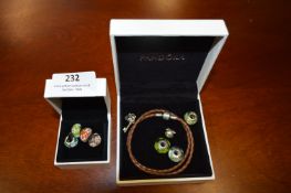 Pandora Bracelet and Charms