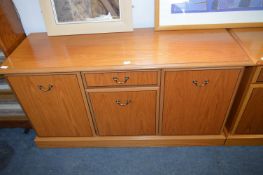 Teak Effect Sideboard