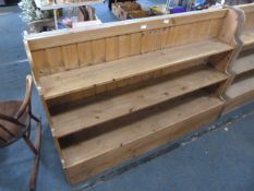 Pine 3 Height Graduating Display Unit