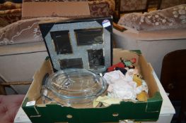 *Pottery Dolls, Photo Frames and Glass Oven Ware