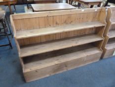 Pine 3 Height Graduating Display Unit