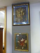 Framed Woolwork Tapestry Pictures - Pharaoh and Yo