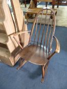 Ercol Stickback Rocking Chair