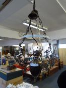 Electric Dutch Oil Lamp Style Ceiling Light