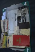 Vintage Autocar Magazines and Printed Photographs of Shipping