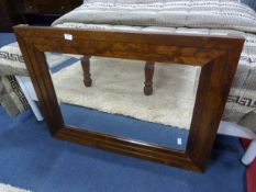 Laura Ashley Wood Framed Bevelled Edge Wall Mirror