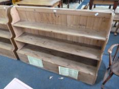 Pine 3 Height Graduating Display Unit