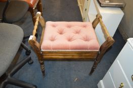 Piano Stool with Lift Up Lid