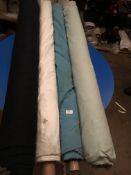 Four Rolls of DNK Fabric Assorted Colours and Lengths