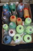 Box of Assorted Colour Polyester Thread
