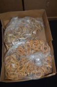 Two Bags of Wooden Rings
