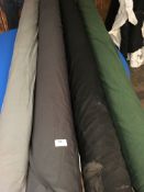 Four Rolls of DNK Fabric Assorted Colours and Lengths