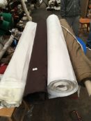 Four Rolls of DNK Fabric Assorted Colours and Lengths