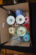 Ten Cones of Mixed Polyester Thread