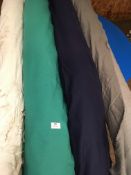 Four Rolls of DNK Fabric Assorted Colours and Lengths