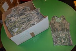 50 Ladies Camouflage Net Tops